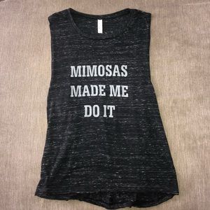 The perfect BRUNCH tank 🥂